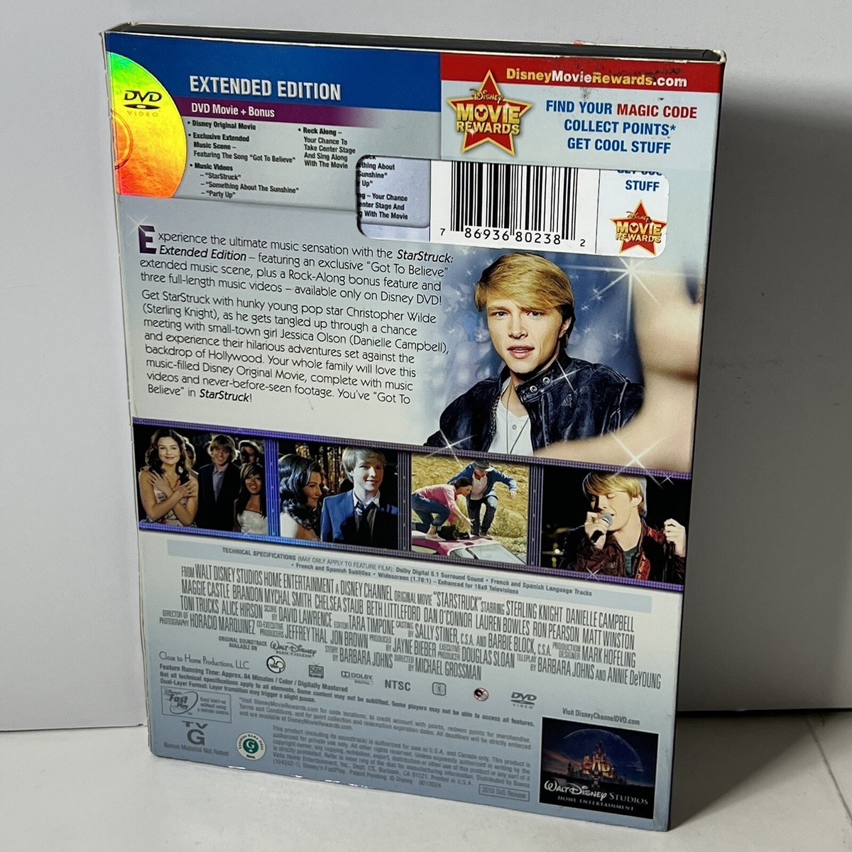 Starstruck Extended Edition Disney Dvd Sterling Knight