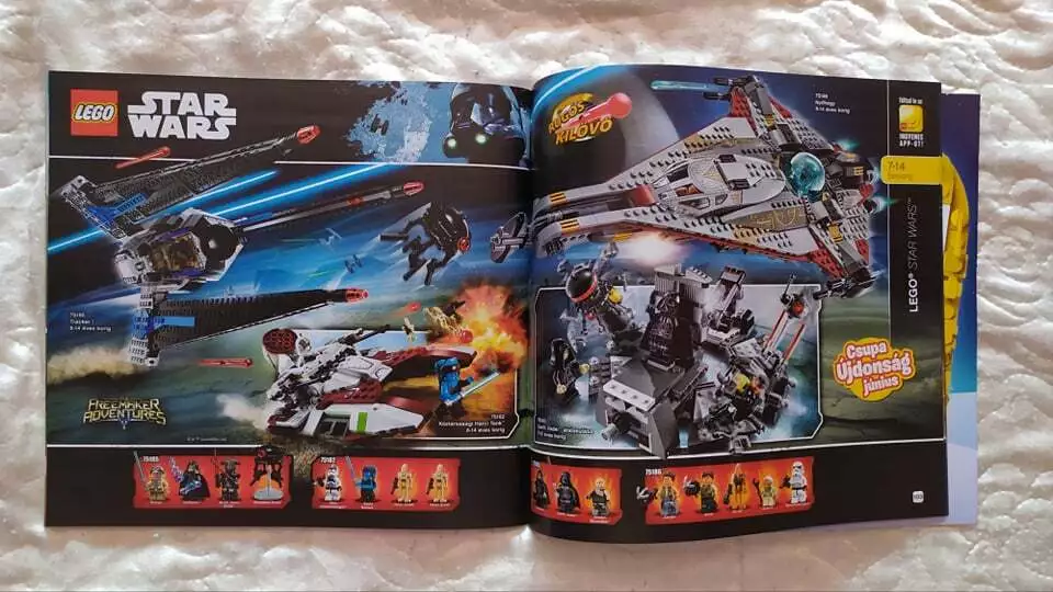 Lego star wars catalogue sales