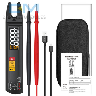 BSIDE U1 3-in-1 Electric Pen+Clamp Meter + Multimeter AC/DC Digital Smart Tester