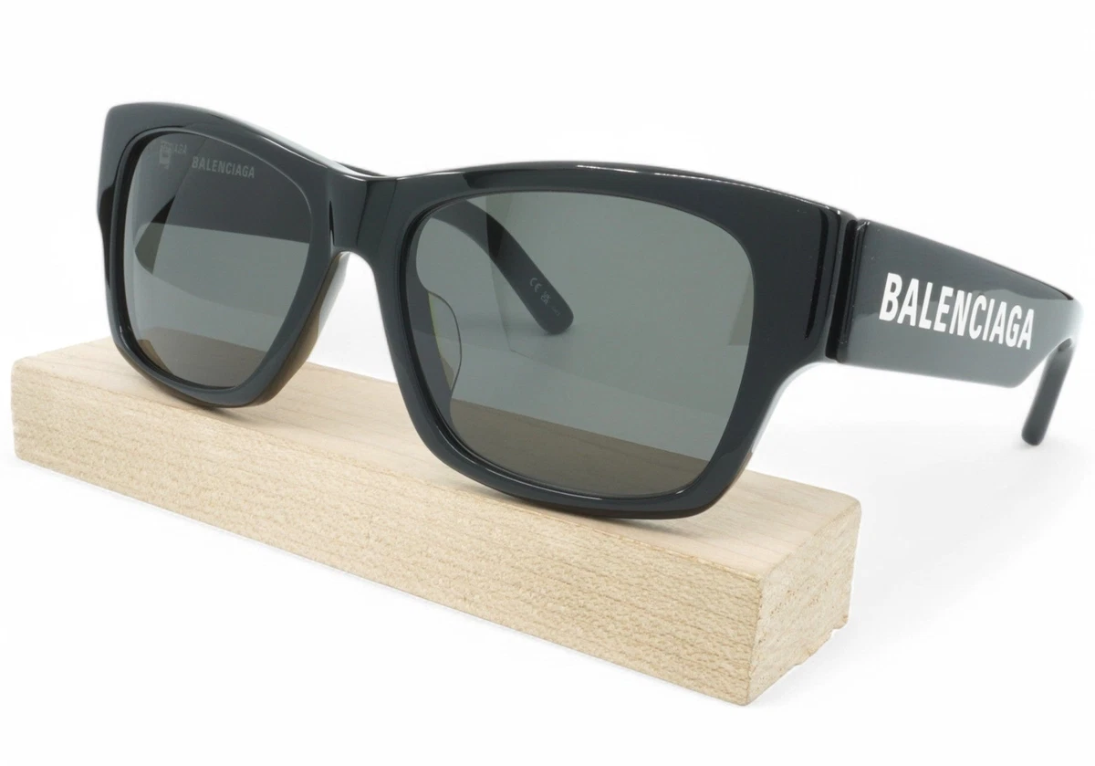 Balenciaga Black Square Sunglasses for Men for sale | eBay