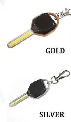 Set of 2 Portable COB Travel LED Light up Key chain for keys night flashlight 