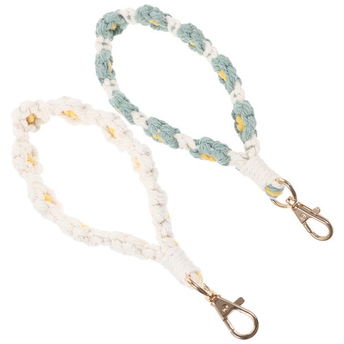 2 Pcs Mobile Phone Wristband Keychain Lanyard Strap for Cellphone - Zdjęcie 9 z 12