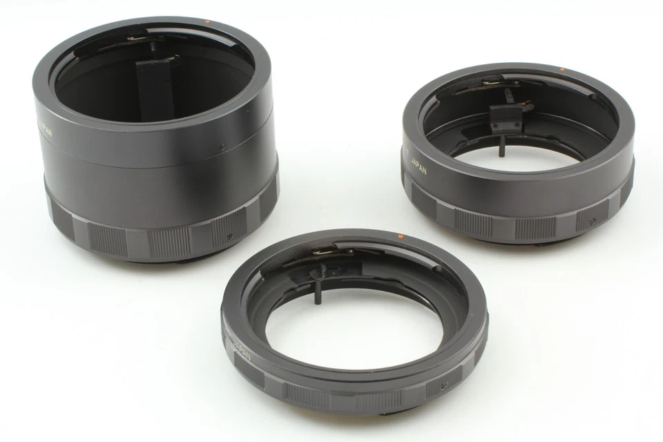 [MINT w/ Case] Asahi Pentax 6x7 Auto Extension Tube Ring 1,2,3 Set From JAPAN - Image 4 of 4