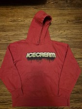 Billionaire Boys Club Ice Cream Hoodie Red Size Medium