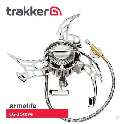 Trakker Armolife CG-3 Kocher - Karpfen Brassen Barbe Hecht Friedfisch Meeresangeln Camping