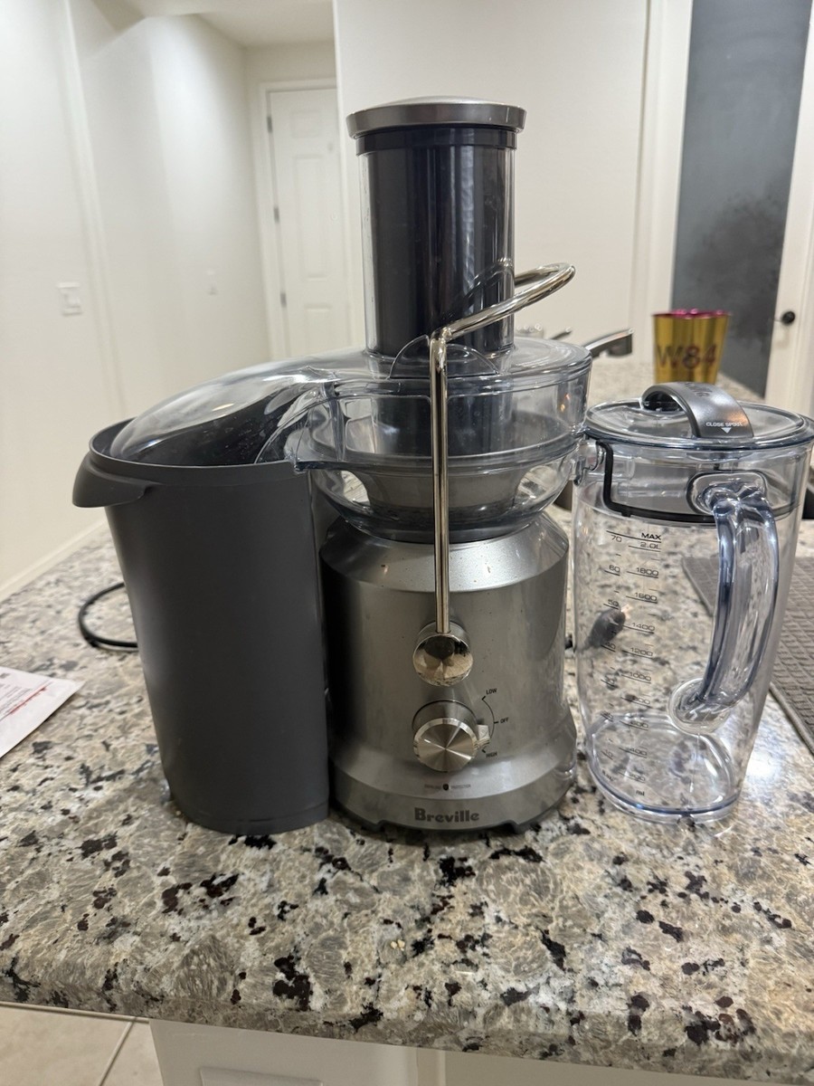 Breville Juice Fountain Cold Centrifugal Juicer - Silver 