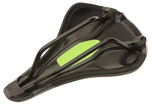 Specialized Power Comp w/ Mimic 143mm Saddle Black Hollow CrMo Rails Light Use image 4