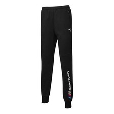 PUMA Bmw M Motorsport Sport Sweatpants Mens Black Casual Athletic Bottoms 576655