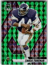 Chuck Foreman 2025 Panini Mosaic #161 Minnesota Vikings Mosaic Green