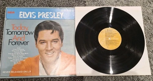 Elvis Presley Lp Today, Tomorrow and Forever Rca Germany
