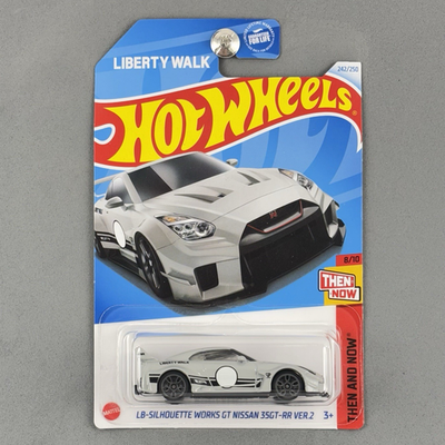 #ad Hot Wheels LB Silhouette Works GT Nissan 35GT RR VER.2 Gray Then And Now 8 10 $3.99
