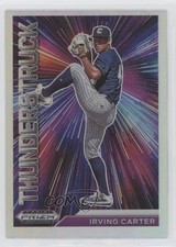 2021 Panini Prizm Draft Picks Thunderstruck Silver Irving Carter #T-IC 2o7