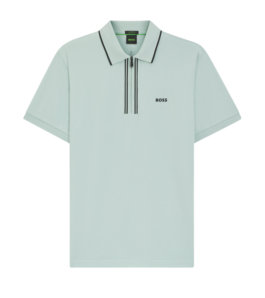 HUGO BOSS GREEN MINT POLO MEN PHILIX GOC 50555698447 | eBay