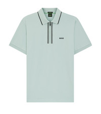 HUGO BOSS GREEN MINT POLO MEN PHILIX GOC 50555698447