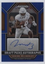 2023 Panini Prizm Draft Picks Blue /149 Jahleel Billingsley #DPA-JBI Auto 0ud4