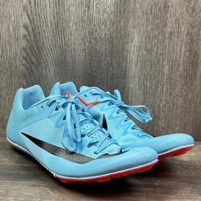 Nike Zoom Rival Sprint Track Spikes Men s Sz 10.5 UNC Blue DC8753-400