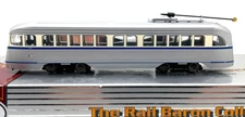HO CON-COR 93002 PCC STREETCAR TROLLEY 1936-1970 PHILADELPHIA CREAMCHEESE DCC