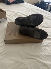 UGG Black Boots with Soft Cream Interior