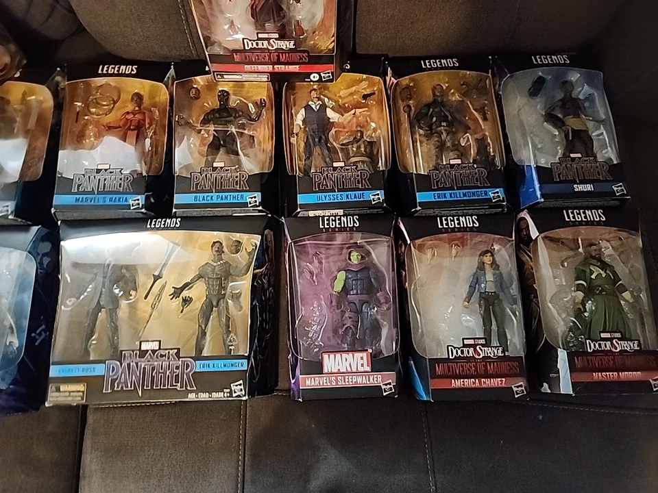 Hasbrp Marvel Legends Lote De 20 Figuras En Caja Algunas Precintadas Buen Estado Foto 3 de 4