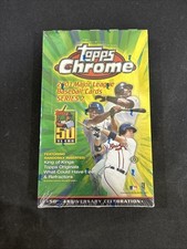 2001 Topps Chrome Series 2 Baseball Factory Sealed Hobby Box 24 Packs Pujols RC