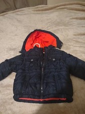 Tommy Hilfiger Childs Winter Coat Sz 2/3 Navy Blue