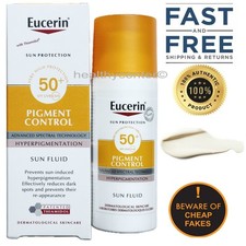 EUCERIN SUN FLUID PIGMENT CONTROL SPF50 + 50ML Exp. Date: 09/2028