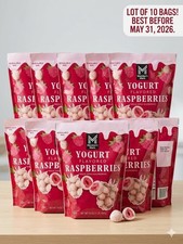 Yogurt Rasberries Flavored Freeze Dried Snacks Best Before 5/31/26