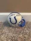 Jonathan Taylor & Edgerrin James signed autographed Indianapolis Colts Mini JSA