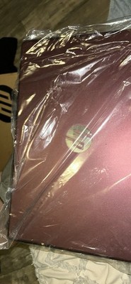 HP Pink Notebook Laptop Portable Computer Rose Color Sleek Design Lightweight
