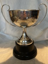 Antique Silver Plated Trophy Order Sons Of Temperance West Hartlepool c1900-1920