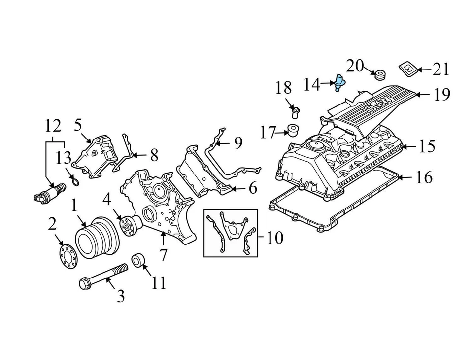 SENSOR DE POSICIÓN LEVA / ÁRBOL DE LEVAS - BMW SERIE 1 M 128I 135I 228I XDRIVE - 7525014 Foto 3 de 4