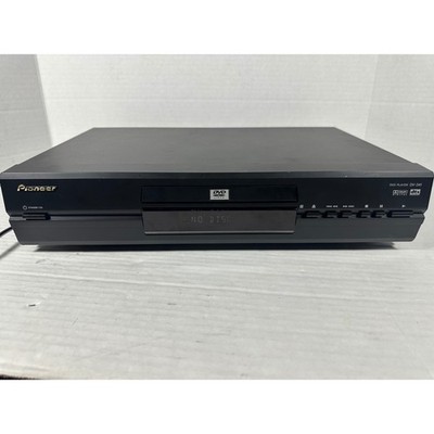 Pioneer DV-341 DVD Player Black Dolby Digital DTS Component S-Video Output 2001