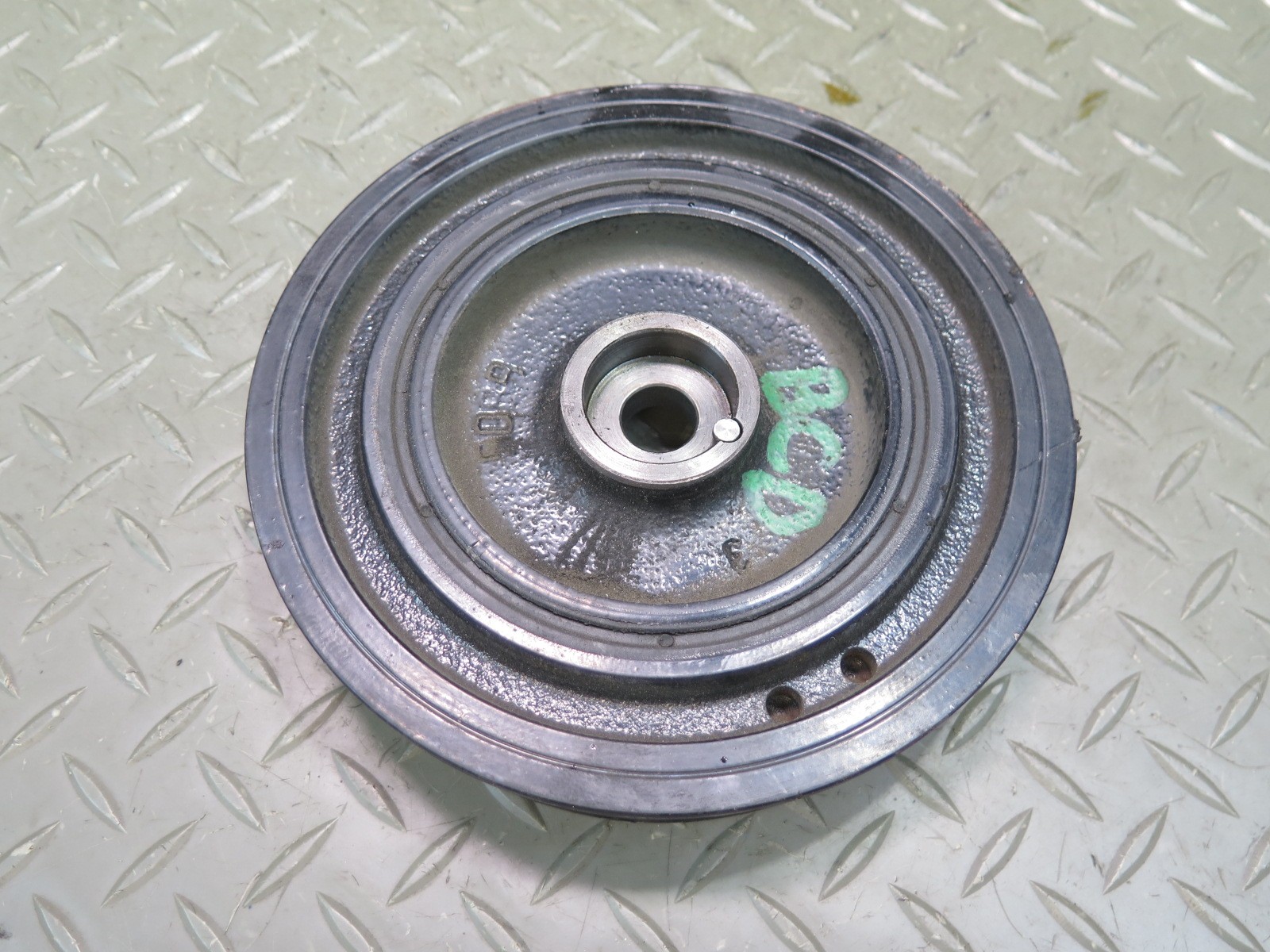 2006-2012 BENTLEY FLYING SPUR ENGINE MOTOR CRANKSHAFT PULLEY VIBRATION DAMPER