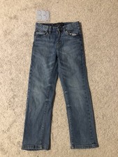 Vintage Lucky Brand Classic Straight Blue Denim Jeans Kids Boys Girls Size 7