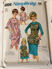 VTG Sewing Pattern SIMPLICITY #6809  MISSES A...