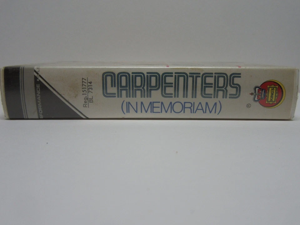 CARPENTERS - (IN MEMORIAM) - INDONESIAN IMPORT - KING'S CASSETTE BL 7314 - Image 3 of 4