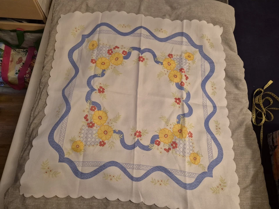 Tischdecke Blumen Mitteldecke