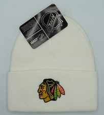 NHL Chicago Blackhawks Reebok Adult Cuffed Winter Knit Hat Cap NEW