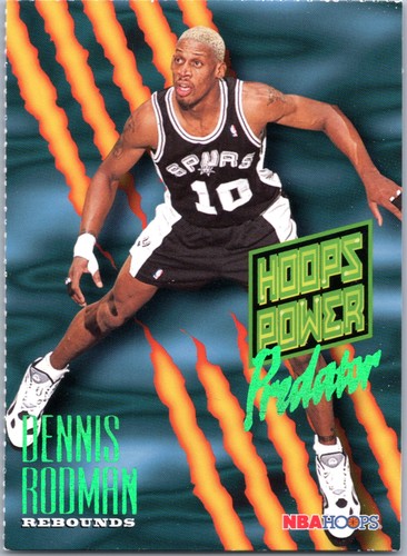 Dennis Rodman #P-6 1994 Hoops Power Predator card