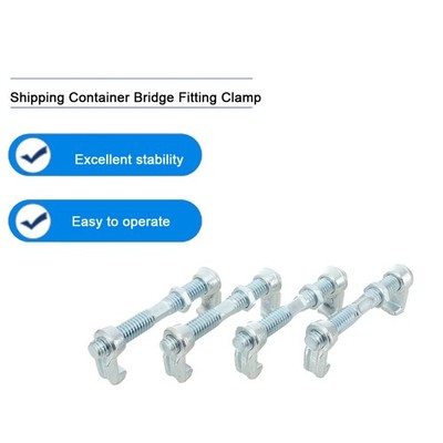 4Stück Versandcontainer Brücke Befestigungsklemme 280mm Bridge Fitting Connector