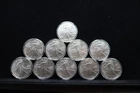2024 American Silver Eagle $1 Coin 1 oz .999 Fine Silver BU Lot Of 10 In Capsule