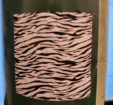 Zebra striped Theme Fleece Throw Blanket 50"x 60"