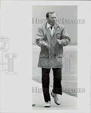 Press Photo San Diego Chargers Football Coach Don Coryell, Pittsburgh, PA