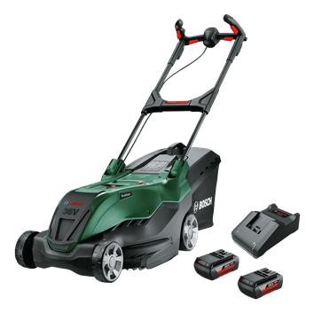 Bosch AdvancedRotak Walk behind lawn mower Battery Green