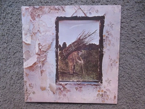 LED ZEPPELIN "UNTITLED" 1971 ATL. VG-/VG- W/GATEFOLD+ORIGINAL INNER SLEEVE