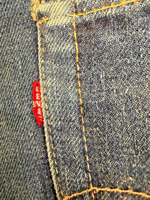 1960s Big E Levi's 551ZXX Selvedge Hidden Rivets W36 L36 | eBay