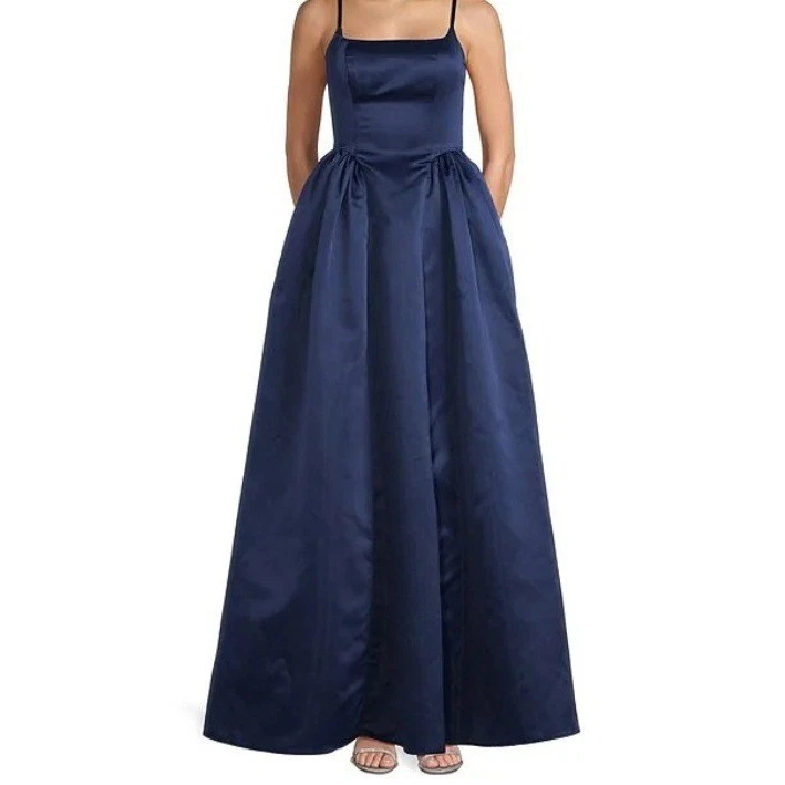 windsor blue dress long Blue Prom Dresses In Navy, Royal, & Light Blue