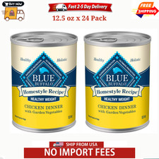 Blue Buffalo Homestyle Recipe Natural Adult Wet Dog Food, Chicken 12.5-oz 24Pack