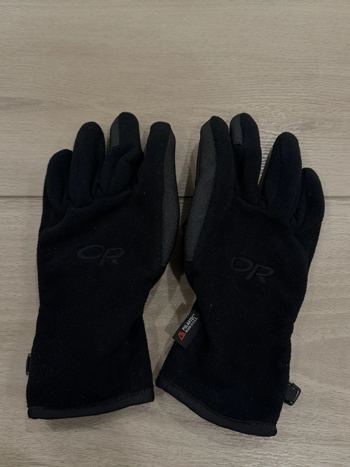 Outdoor Research Gripper Gloves Men’s L Black WindStopper Fleece