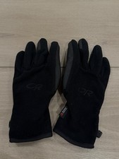 Outdoor Research Gripper Gloves Men  s L Black WindStopper Fleece